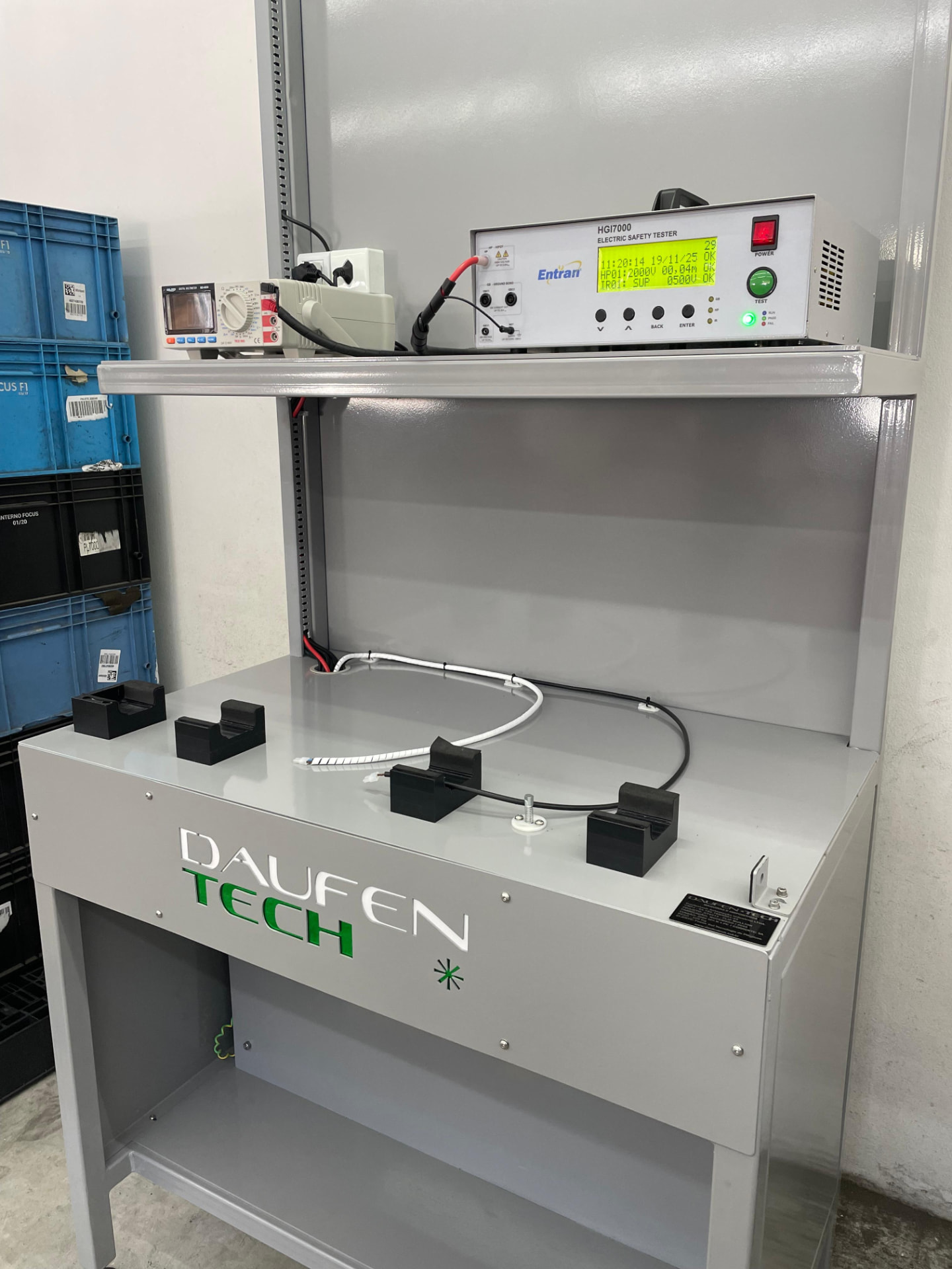 Bancada de Teste Elétrico Flip Mullion